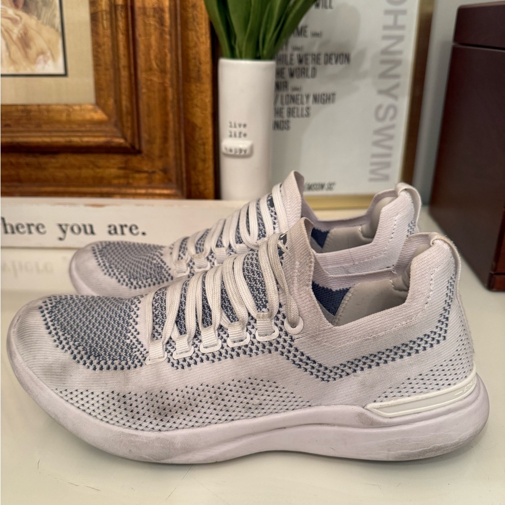 APL White and Gray Women's Sneakers